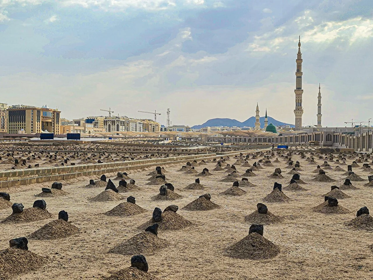 Al-Baqi cemetery in Madinah.
