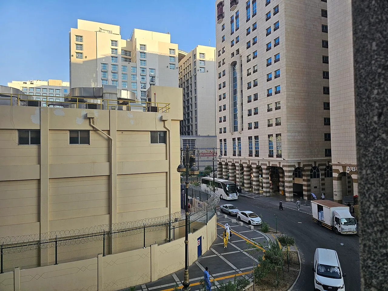 Madinah city buildings.
