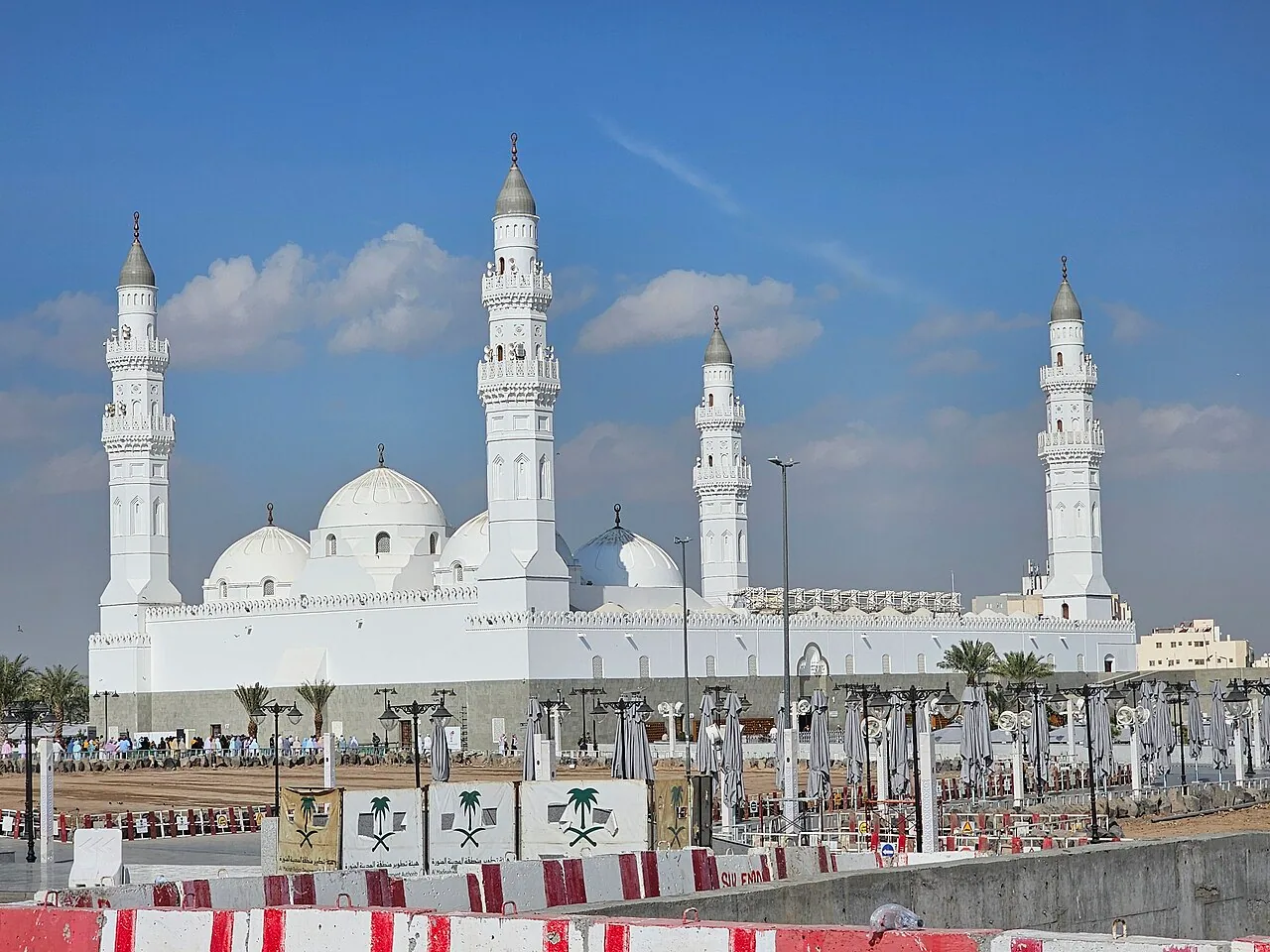 Masjid Quba in Madinah.