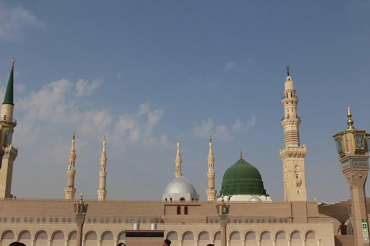 The Prophet’s Mosque, Madinah.