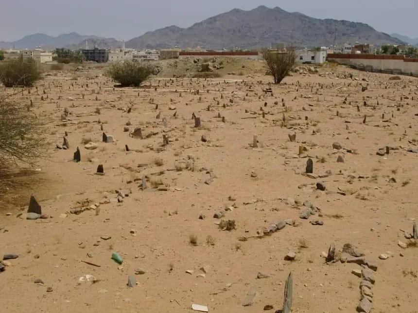 Landscape near the historic Badr site.
