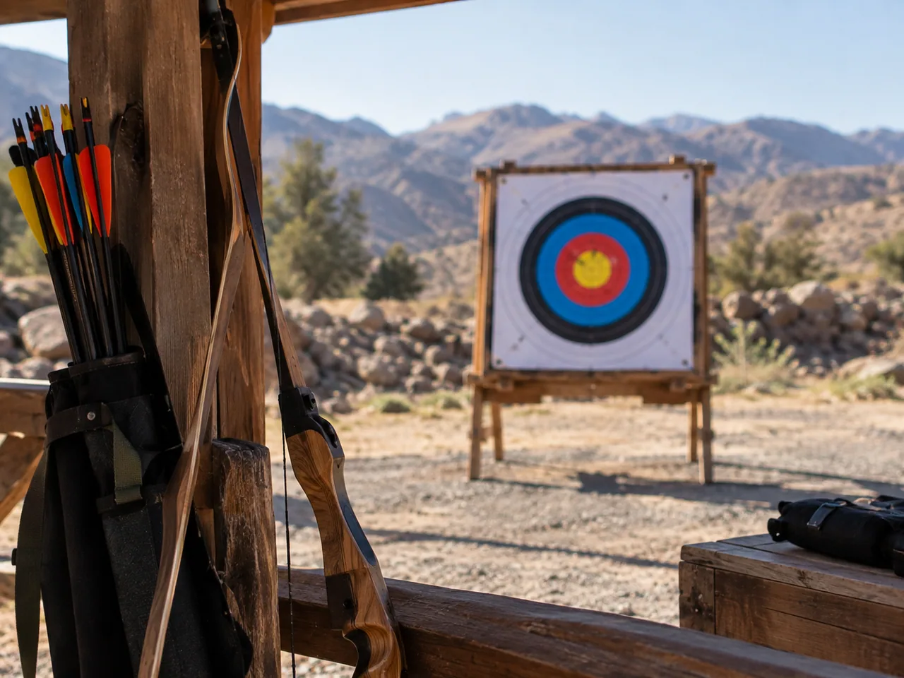 Outdoor archery activity; illustrative image.
